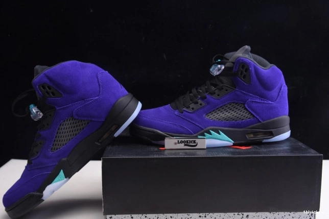 Rep TBK Grape Alternate Retro Jordan 136027-500 5 Air 0807